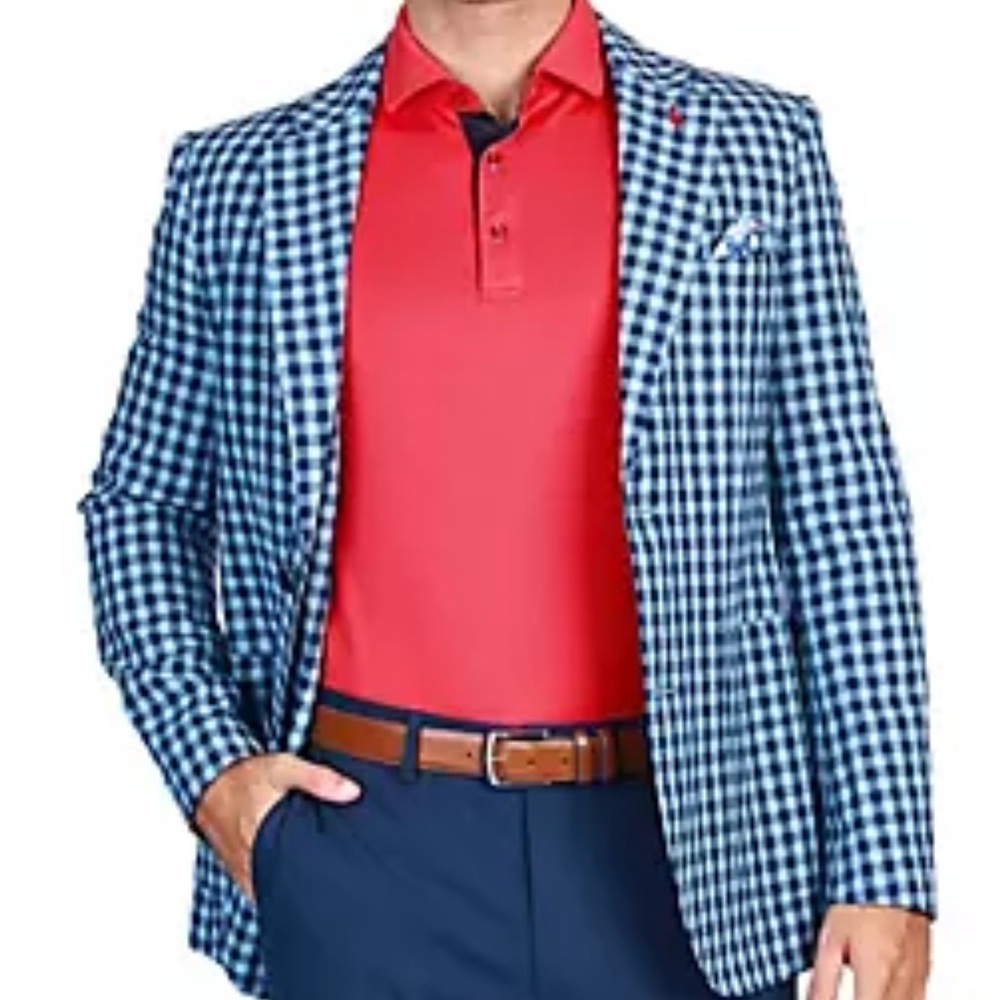Tailorbyrd Gingham Check Sportcoat
